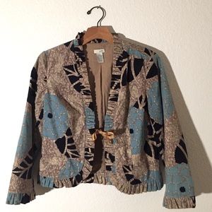 Anthropologie Corduroy Blazer